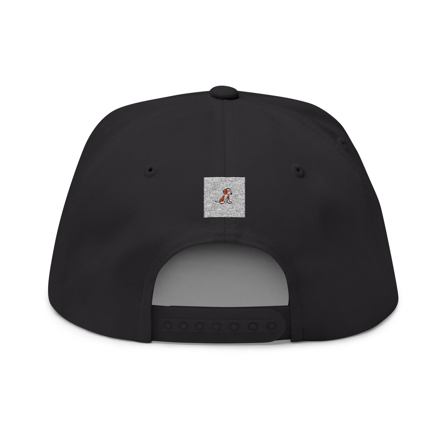 Flat Bill Cap | Custom Embroidered Hat, Dog Lover Gift, Casual Streetwear, Birthday Gift, Outdoor Adventure
