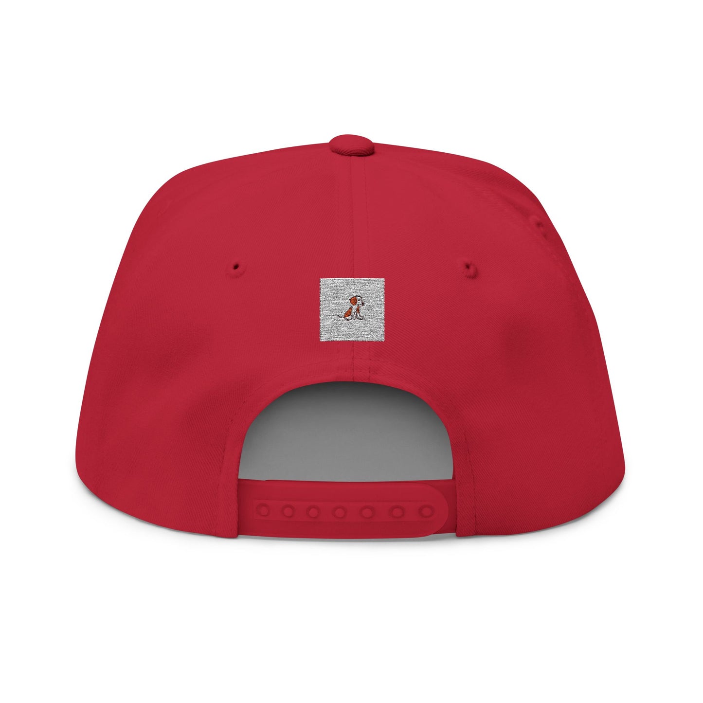 Flat Bill Cap | Custom Embroidered Hat, Dog Lover Gift, Casual Streetwear, Birthday Gift, Outdoor Adventure