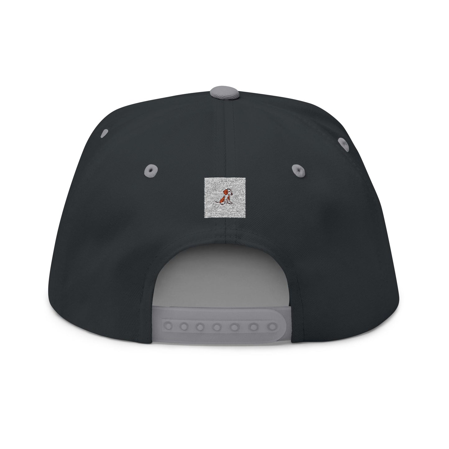 Flat Bill Cap | Custom Embroidered Hat, Dog Lover Gift, Casual Streetwear, Birthday Gift, Outdoor Adventure