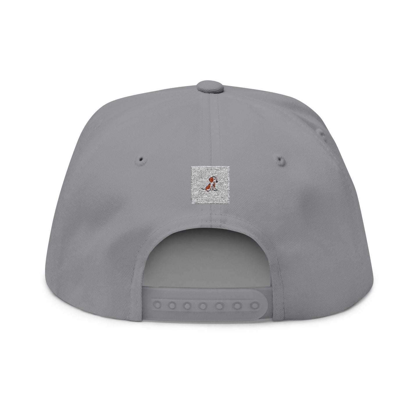 Flat Bill Cap | Custom Embroidered Hat, Dog Lover Gift, Casual Streetwear, Birthday Gift, Outdoor Adventure